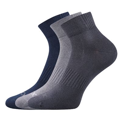 Cotton sports socks BADDY B 3 pairs mix A