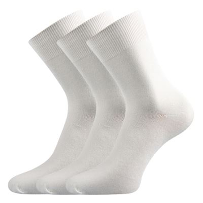 Classic bamboo socks BADON-A white