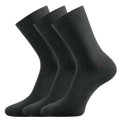 Classic bamboo socks BADON-A dark grey