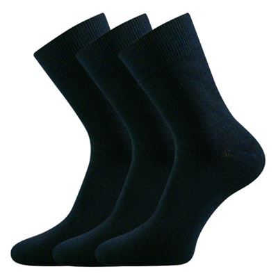 Classic bamboo socks BADON-A dark blue