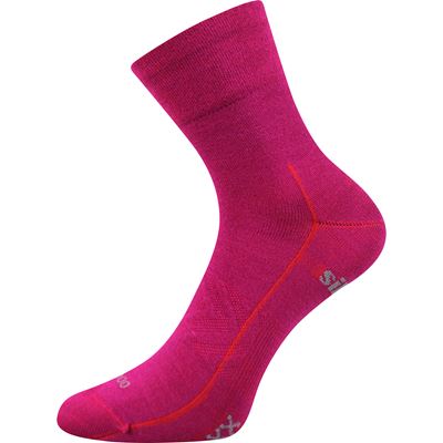 BAERON fuchsia bamboo sports socks