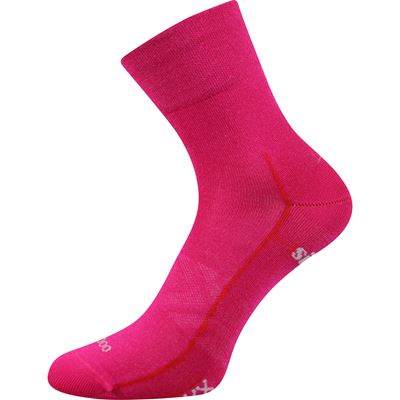 BAERON magenta bamboo sports socks
