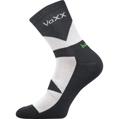 BAMBO bamboo sports socks with reinforced foot LIGHT GREY