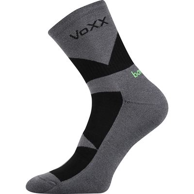 BAMBO bamboo sports socks with reinforced foot DARK GREY