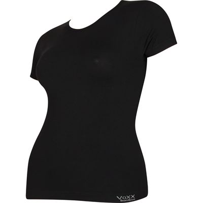 Women's bamboo undershirt BAMBOO SEAMLESS 014 seamless BLACK (black)