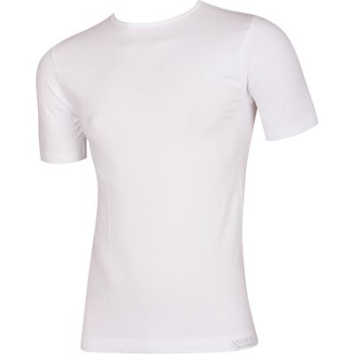 Men's bamboo undershirt BAMBOO SEAMLESS 021 seamless WHITE (white)
