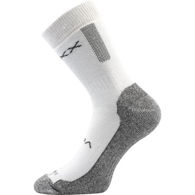 BARDEE thick bamboo socks, white