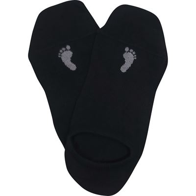 Anatomically shaped socks BAREFOOT SNEAKER invisible BLACK