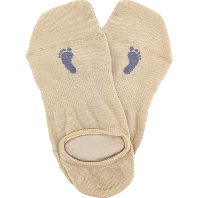 Anatomically shaped socks BAREFOOT SNEAKER invisible BEIGE