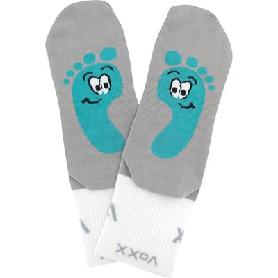 Anatomically shaped socks BAREFOOTAN white