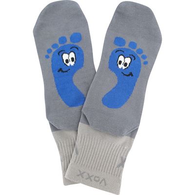 Anatomically shaped BAREFOOTAN socks, light grey
