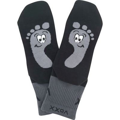 Anatomically shaped BAREFOOTAN socks, dark grey