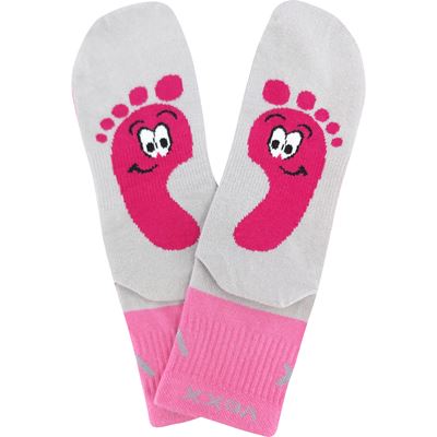 Anatomically shaped children's socks BAREFOOTIK girls' MIX B (3 pairs)