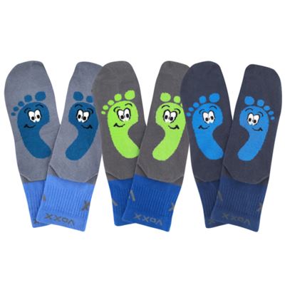 Anatomically shaped children's socks BAREFOOTIK boys MIX A (3 pairs)