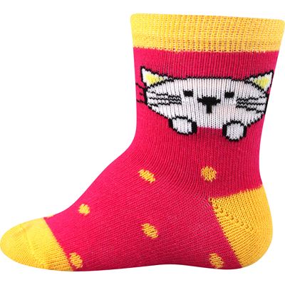 BEJBIK baby socks with pictures GIRLS (3 pairs)