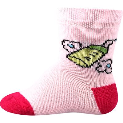 BEJBIK baby socks with pictures GIRLS (3 pairs)