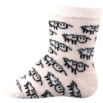 BEJBIK baby socks with pictures GIRLS (3 pairs)