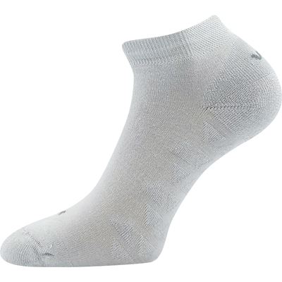 BENG low bamboo socks with massage foot LIGHT GREY