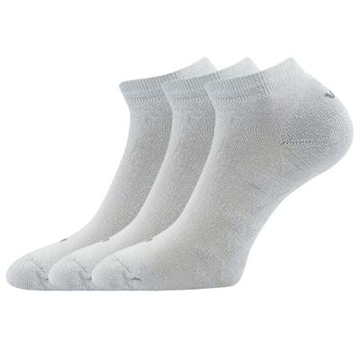 BENG low bamboo socks with massage foot LIGHT GREY