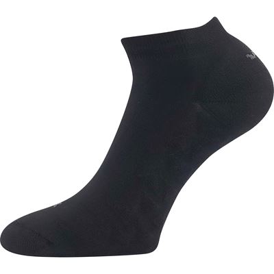 BENG low bamboo socks with massage foot BLACK