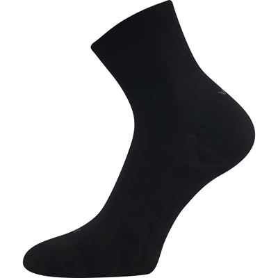 BENGAM bamboo sports socks with massage foot BLACK
