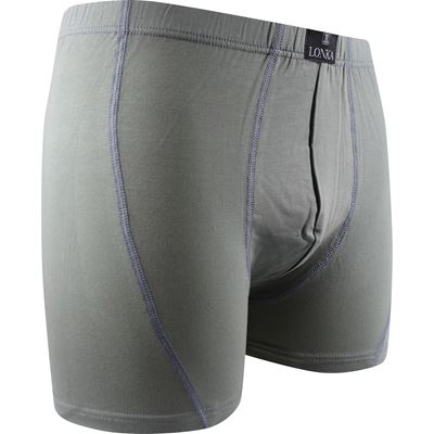 Men's luxury boxer shorts BERNARD modal GREY