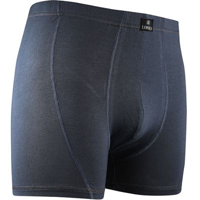 Men's luxury boxer shorts BERNARD modal DARK GREY