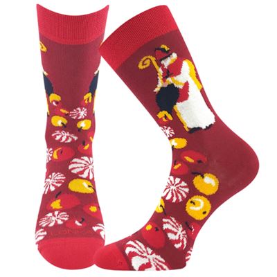 Children's St. Nicholas socks BERTÍK picture mix (3 pairs)