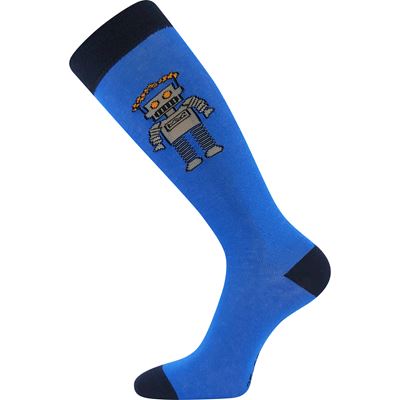 BIVOJ 15 children's knee socks with pictures BOYS (2 pairs)