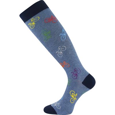 BIVOJ 16 children's knee socks with pictures BOYS (2 pairs)