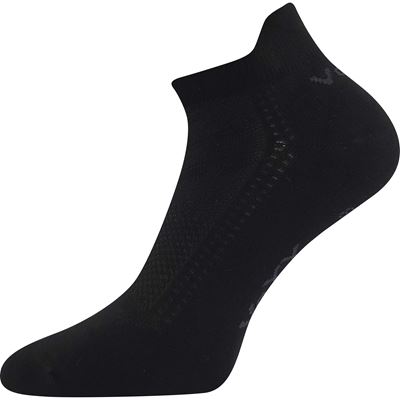 BLAKE short bamboo socks, black