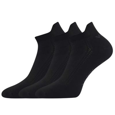 BLAKE short bamboo socks, black