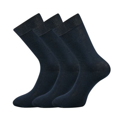 Men's thin socks BLAŽEJ 100% cotton DARK BLUE