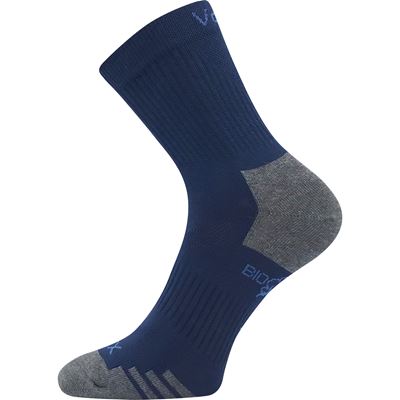 BOAZ organic cotton sports socks, dark blue