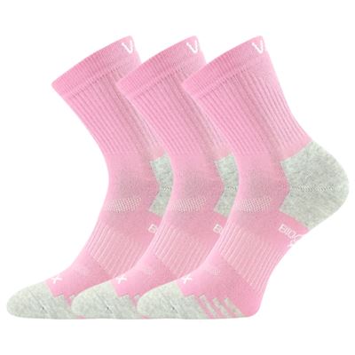 BOAZ organic cotton sports socks, pink
