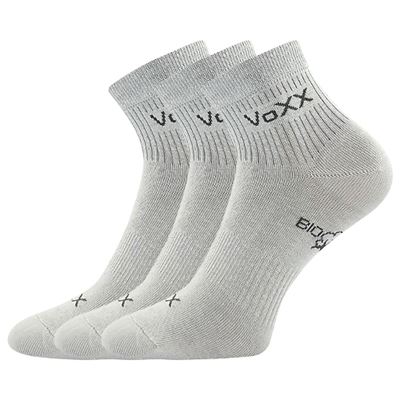 BOBY organic cotton sports socks, light grey