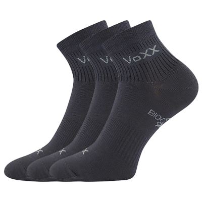BOBY organic cotton sports socks, dark grey