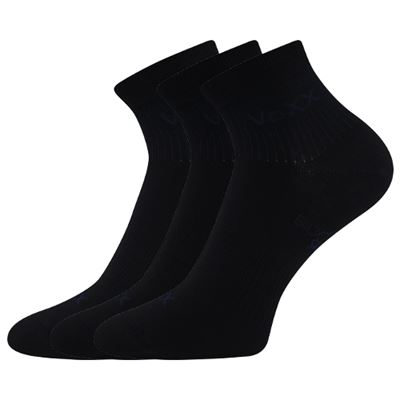BOBY organic cotton sports socks, black