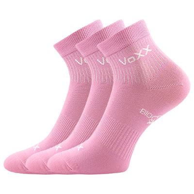 BOBY pink organic cotton sports socks