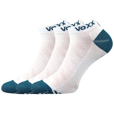BOJAR low-cut bamboo sports socks, WHITE