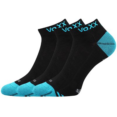 BOJAR low-cut bamboo sports socks, BLACK