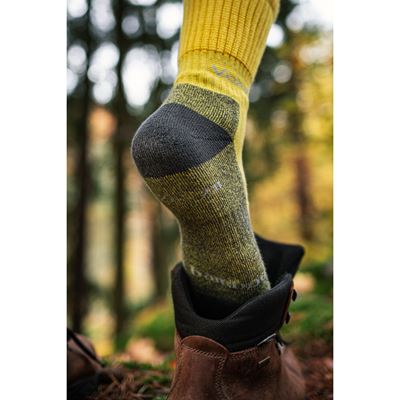 Thick bamboo socks BOMBER yellow