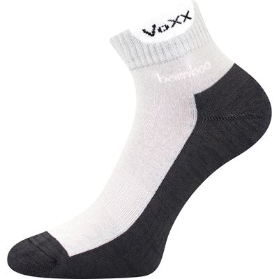BROOKE light grey bamboo sports socks