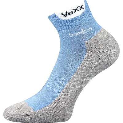 BROOKE light blue bamboo sports socks