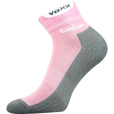 BROOKE pink bamboo sports socks