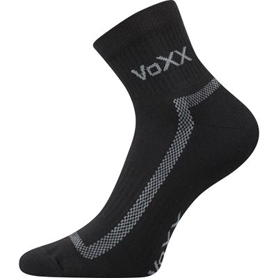 CADDY B cotton sports socks, 3-pack, BLACK
