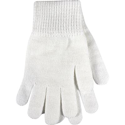 CARENS women's knitted gloves, white