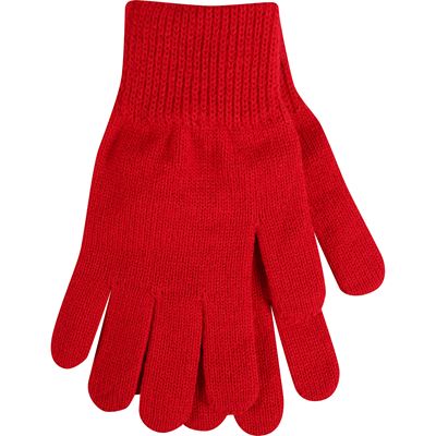CARENS women's knitted gloves, red