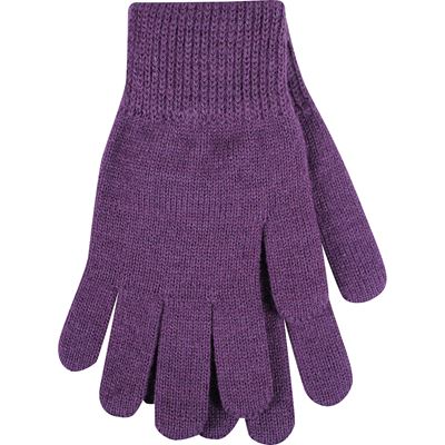 CARENS women's knitted gloves, purple