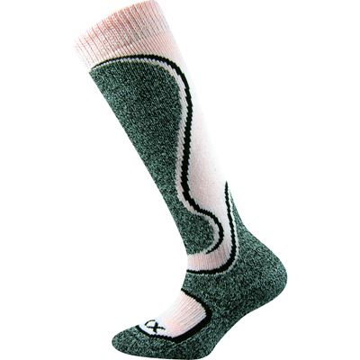 Children's winter CARVING ski knee socks PINK